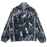Supreme シュプリーム 21SS Saint Michael Fleece Jacket フリースジャケット ブラック系 M【極上美品】【中古】