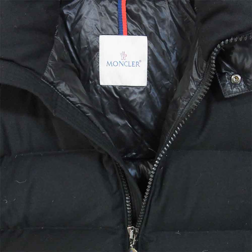 MONCLER モンクレール MONTGENEVRE モンジュネーブル ダウン ジャケット ダウンジャケット ブラック系 1【中古】