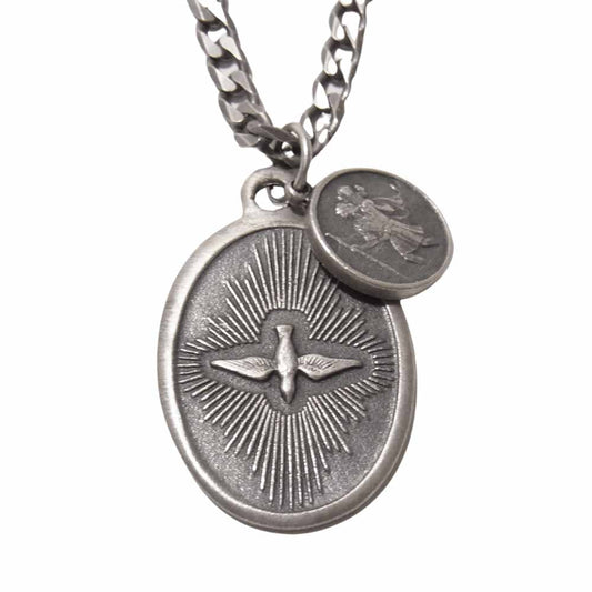 ミアンサイ SLV 2連 ネックレス【中古】