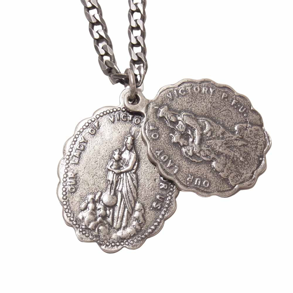 ミアンサイ 2連 ダブルトップ ネックレス【中古】
