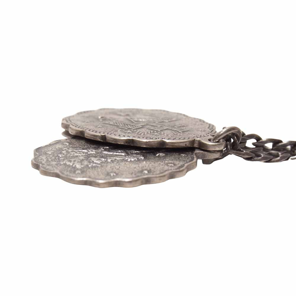 ミアンサイ 2連 ダブルトップ ネックレス【中古】