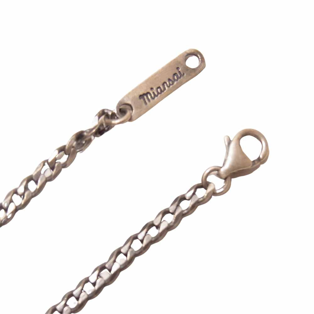 ミアンサイ 2連 ダブルトップ ネックレス【中古】