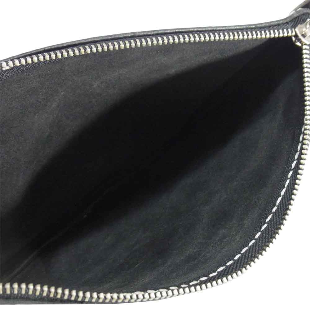 whiz ウィズ Leathers レザー ショルダー バッグ ショルダーバッグ 革 HANDCRAFTED ブラック系【中古】