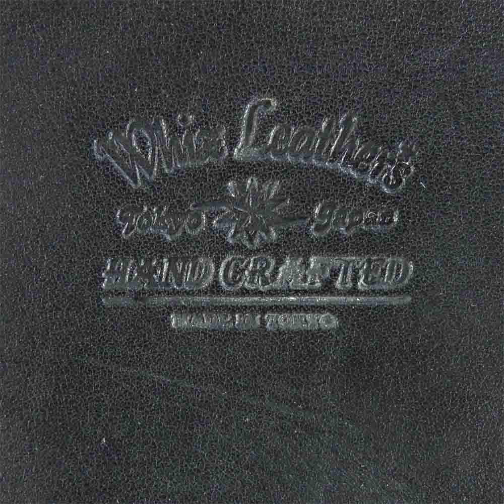 whiz ウィズ Leathers レザー ショルダー バッグ ショルダーバッグ 革 HANDCRAFTED ブラック系【中古】