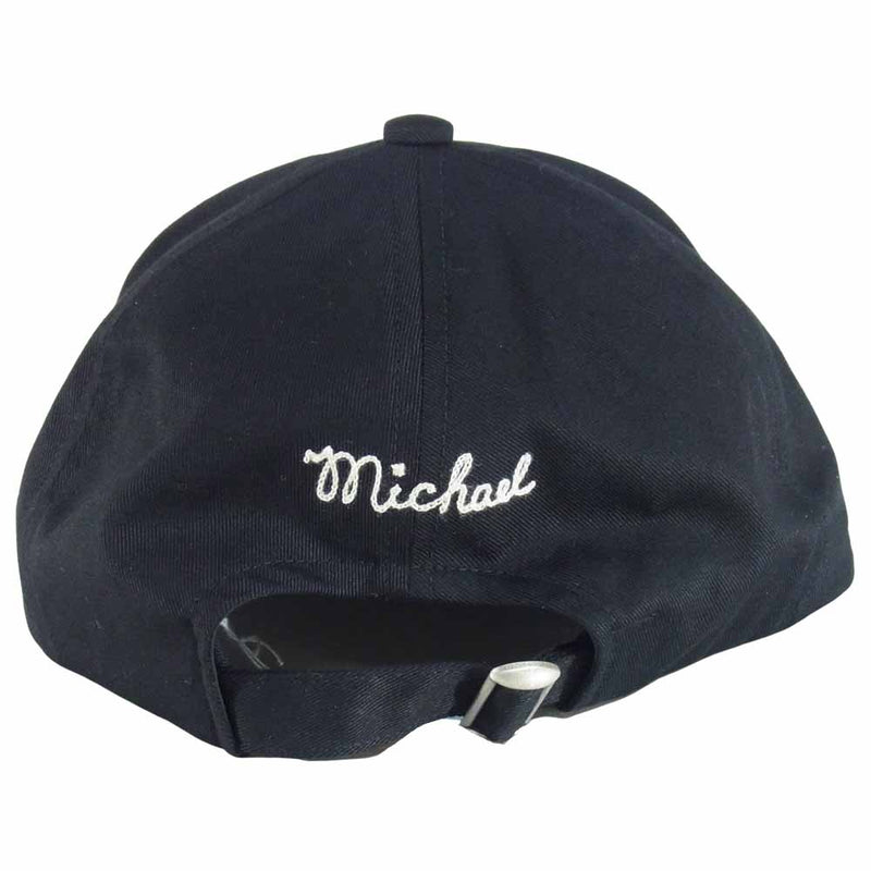 セントマイケル SM-S21-0000-040 ロゴ キャップ 帽子 日本製 ブラック系 F【新古品】【未使用】【中古】