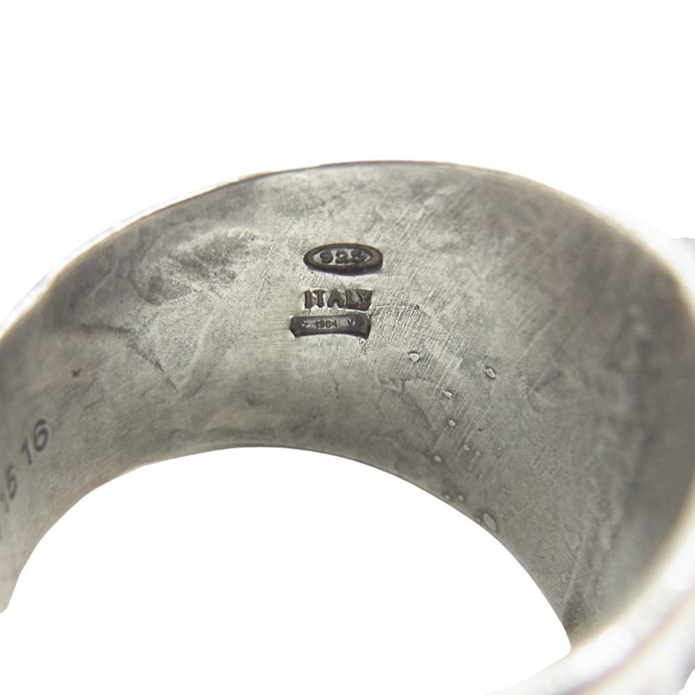 MAISON MARGIELA メゾンマルジェラ S50UQ0011 エングレーブド シルバー シグネット リング シルバー系 20【中古】