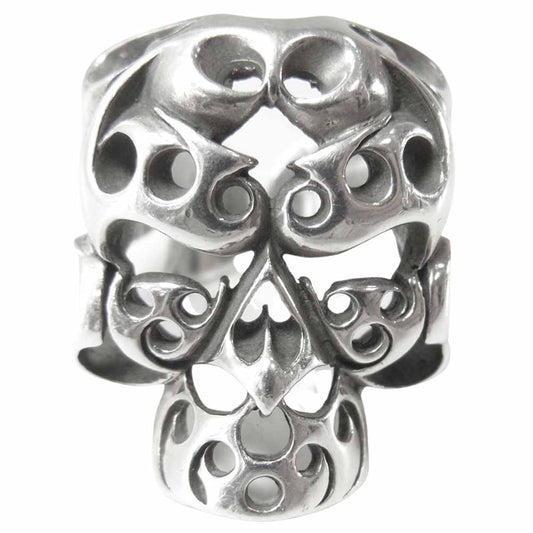 TENDERLOIN テンダーロイン T-SKULL RING SILVER ボルネオスカル リング シルバー系 17【中古】