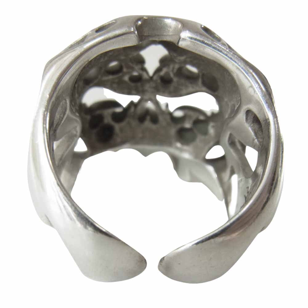 TENDERLOIN テンダーロイン T-SKULL RING SILVER ボルネオスカル リング シルバー系 17【中古】
