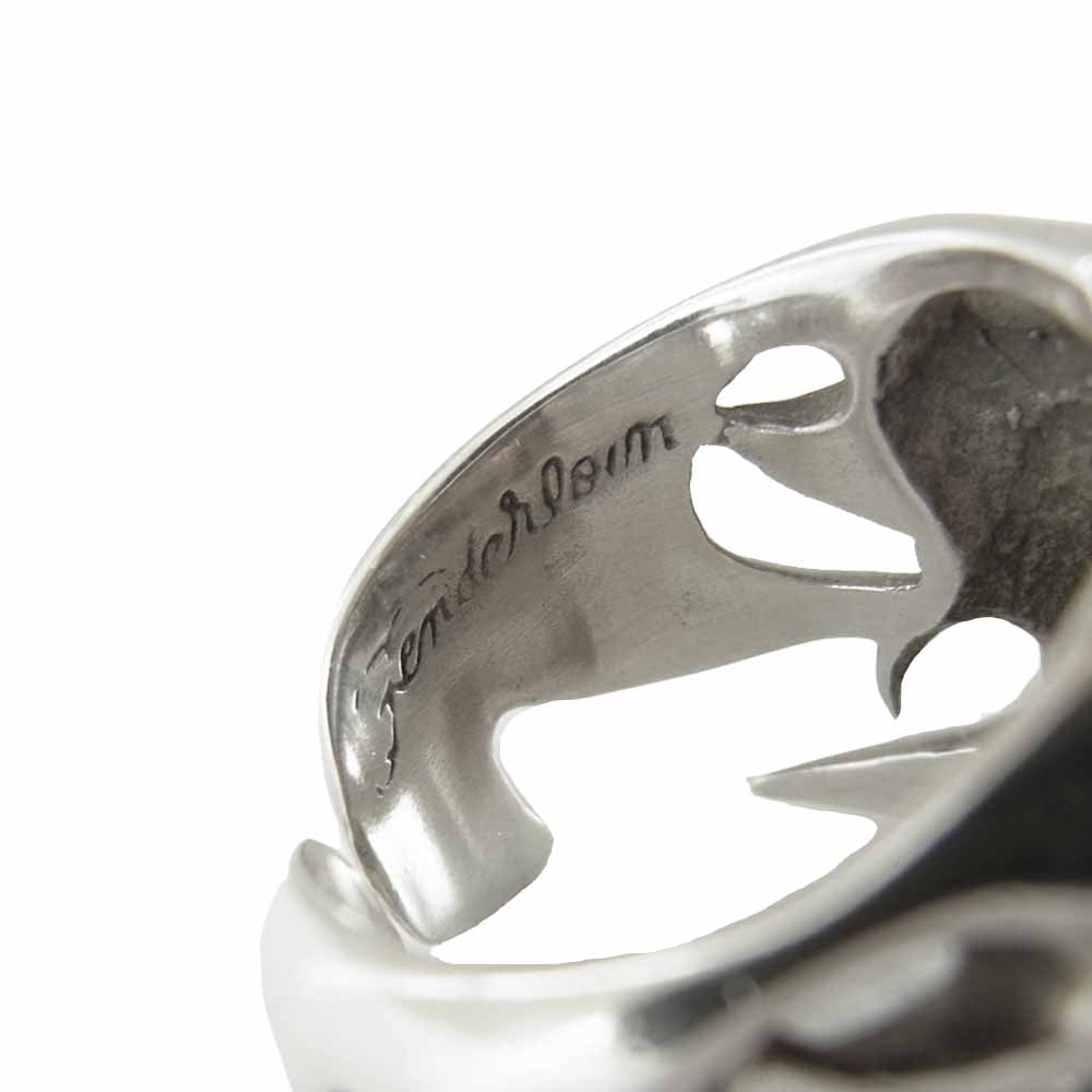 TENDERLOIN テンダーロイン T-SKULL RING SILVER ボルネオスカル リング シルバー系 17【中古】