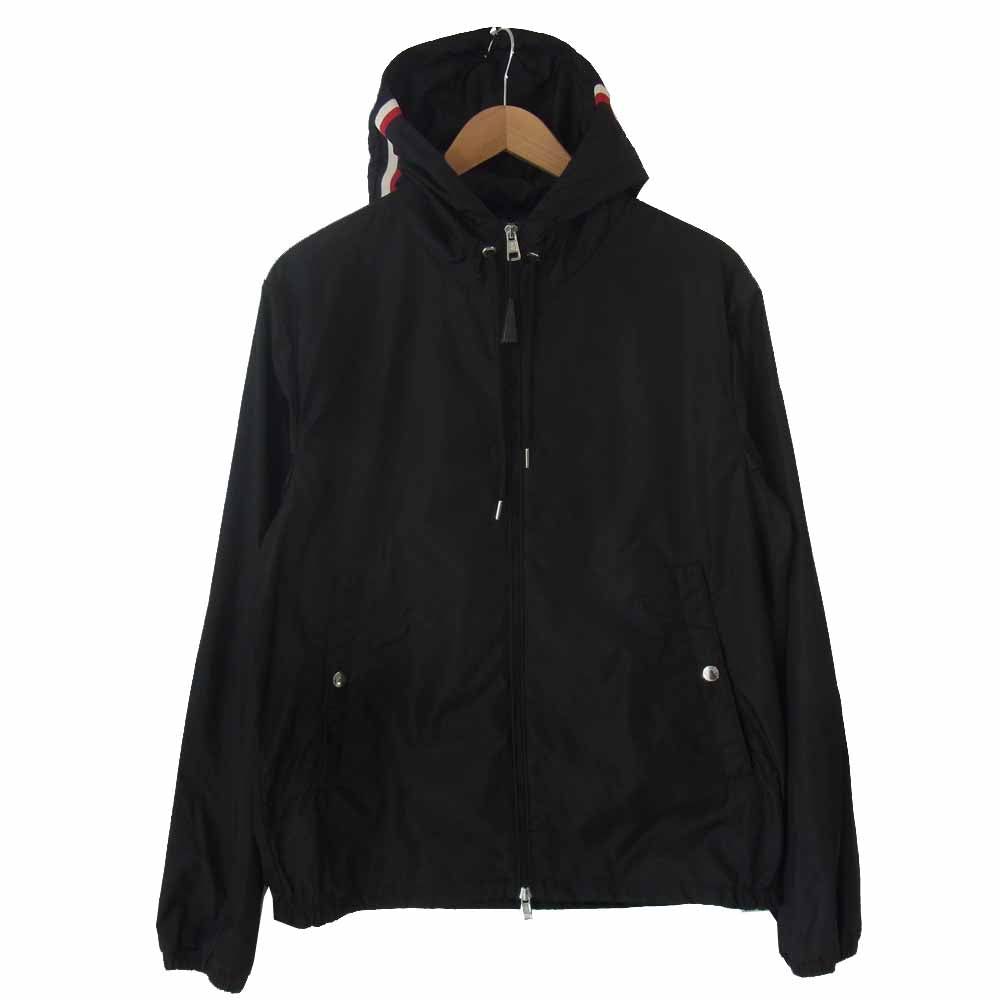 MONCLER モンクレール G10911A73700 54155 GRIMPEURS クライマー ナイロン フーテッド ブルゾン ブラック系 3【美品】【中古】