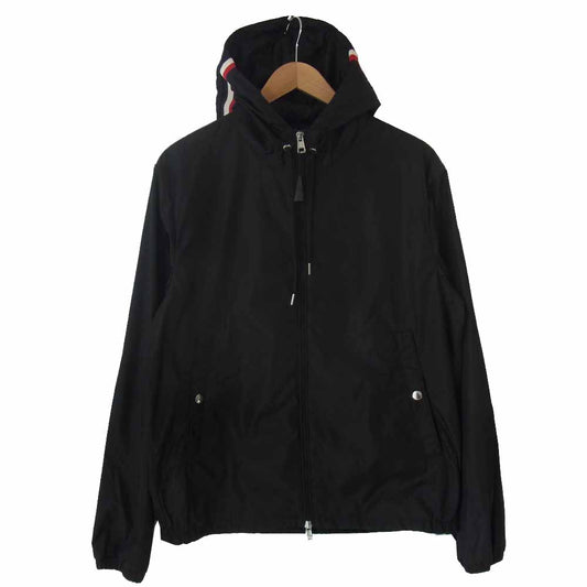 MONCLER モンクレール G10911A73700 54155 GRIMPEURS クライマー ナイロン フーテッド ブルゾン ブラック系 3【美品】【中古】