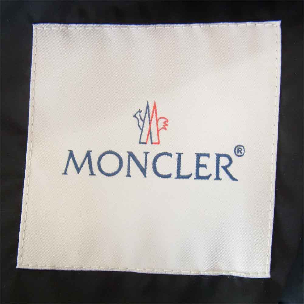 MONCLER モンクレール G10911A73700 54155 GRIMPEURS クライマー ナイロン フーテッド ブルゾン ブラック系 3【美品】【中古】