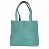 HERMES エルメス ドゥブルサンス 28 T刻印 トートバッグ ターコイズブルー系【中古】