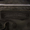 CHROME HEARTS クロムハーツ（原本無） CHチャーム付き GYM クロスパッチ スモールクロス ジム レザー バッグ ブラック系【中古】