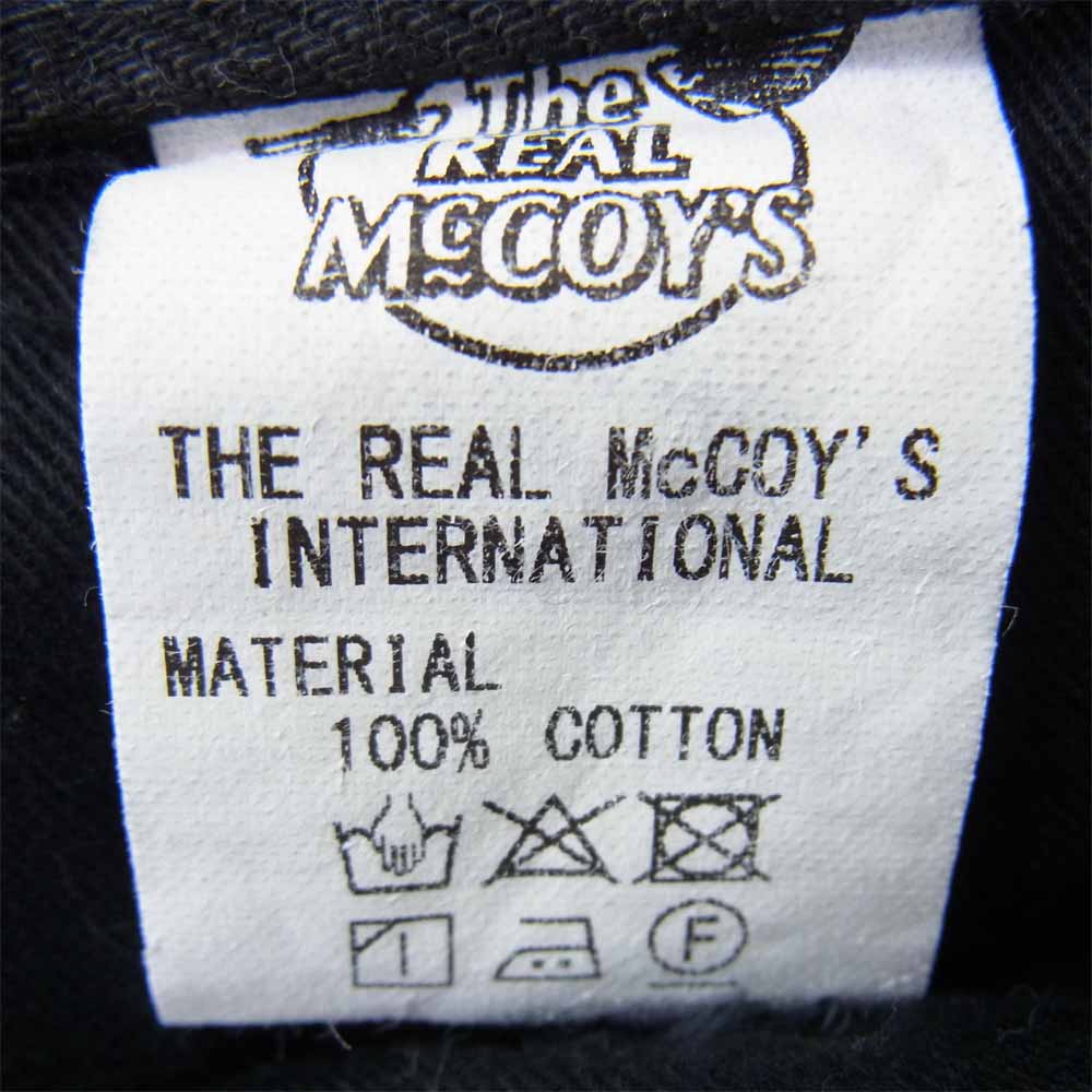 The REAL McCOY'S ザリアルマッコイズ 966BK Joe McCoy ジョーマッコイ ブラックジーンズ デニムパンツ ブラック系 32【中古】