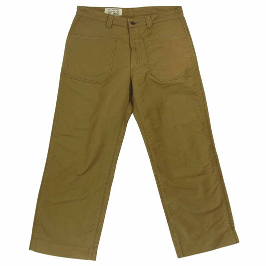 The REAL McCOY'S ザリアルマッコイズ USN N-1 TROUSERS MODIFY モディファイド ミリタリー トラウザー パンツ カーキ系 L【中古】
