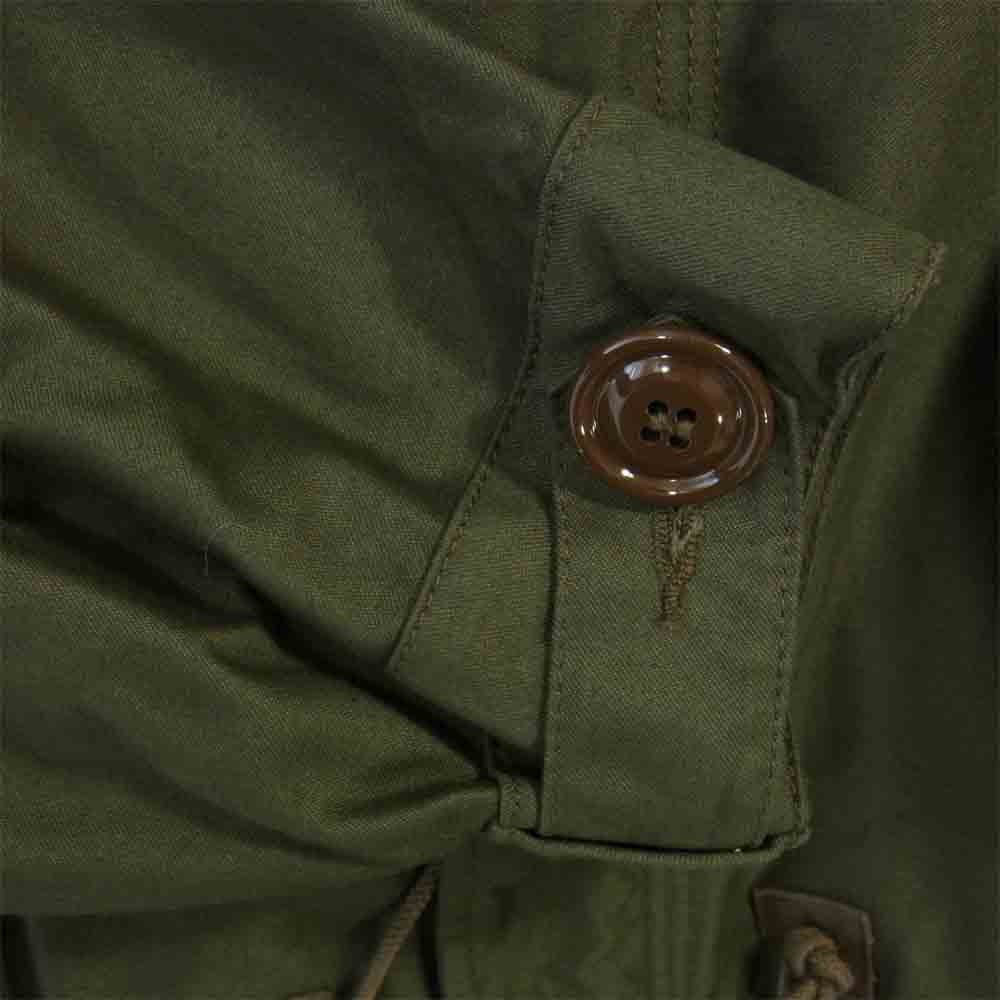 The REAL McCOY'S ザリアルマッコイズ M-1948 PARKA モッズパーカー ミリタリー コート カーキ系 M【美品】【中古】