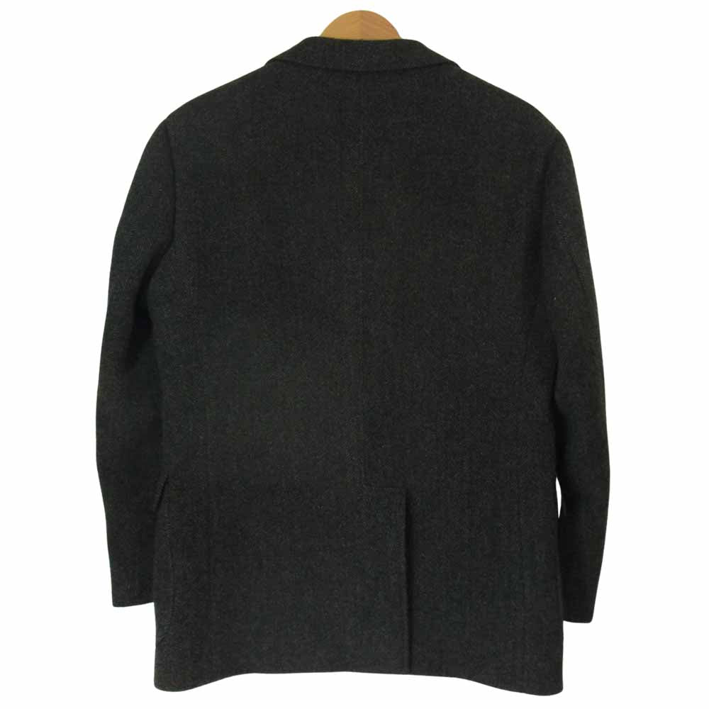 The REAL McCOY'S ザリアルマッコイズ CASHMERE JACKET カシミヤ ヘリンボーン ジャケット グレー系 40【美品】【中古】