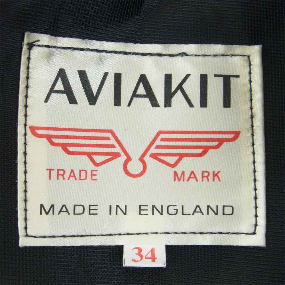 The REAL McCOY'S ザリアルマッコイズ × ルイスレザー Lewis Leathers Lightning ライトニング ライダース ディアスキン ジャケット ブラック系 34【中古】