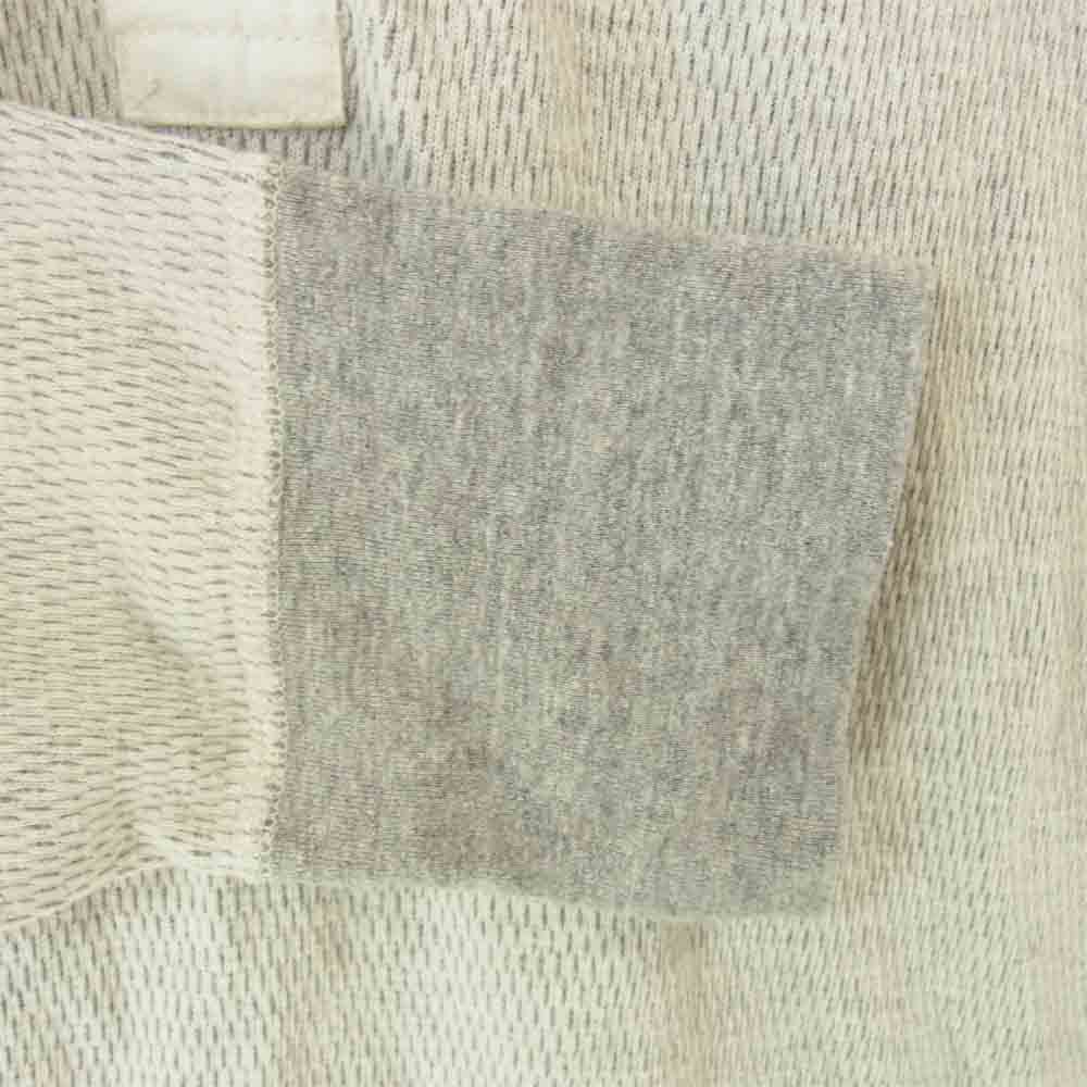 The REAL McCOY'S ザリアルマッコイズ DOUBLE DIAMOND COALMINER HENLY SHIRTS ダブルダイヤモンド コールマイナー 長袖Ｔシャツ カットソー グレー系 M【中古】