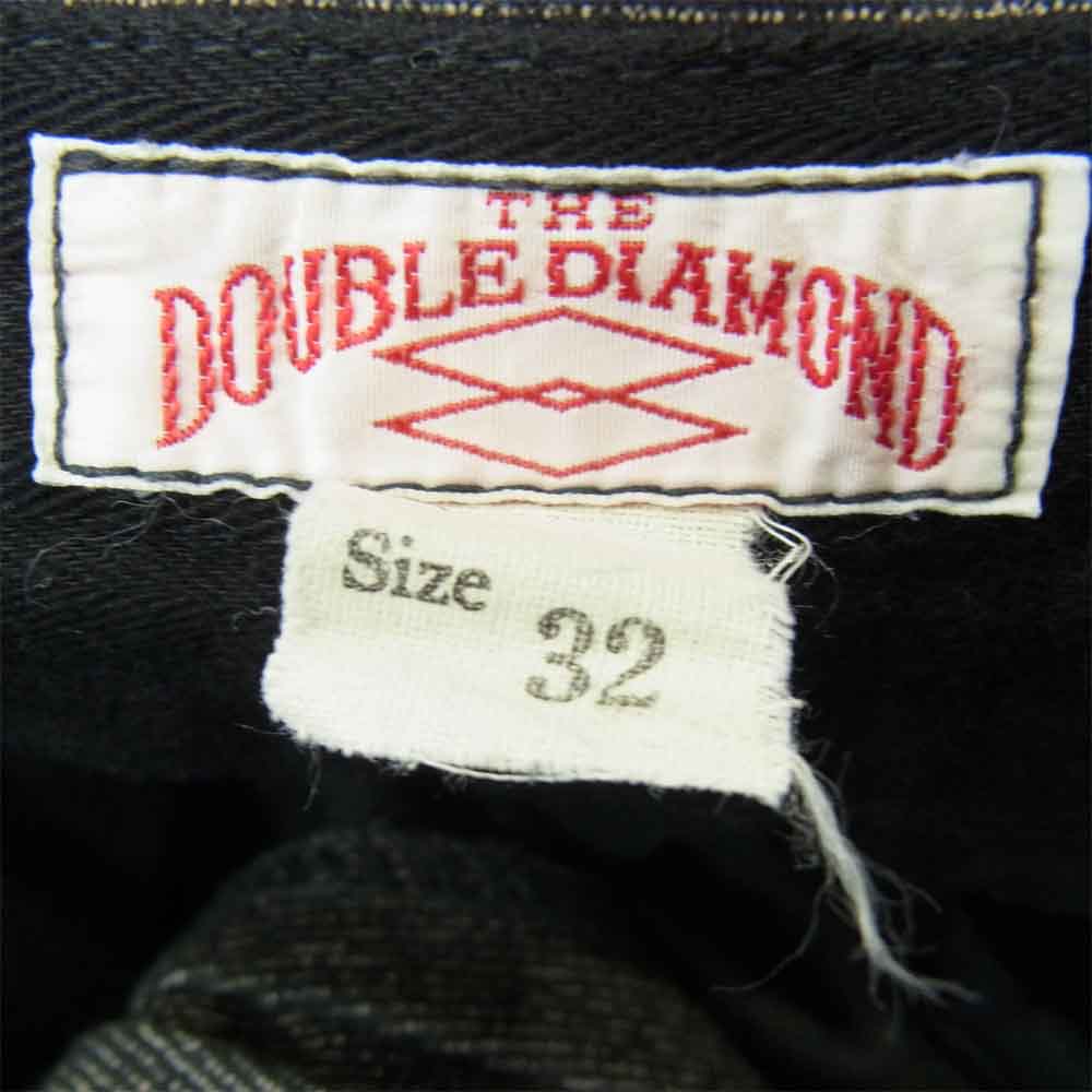 The REAL McCOY'S ザリアルマッコイズ DOUBLE DIAMOND ダブルダイヤモンド トラウザーズパンツ コットン パンツ ブラック系 32【中古】