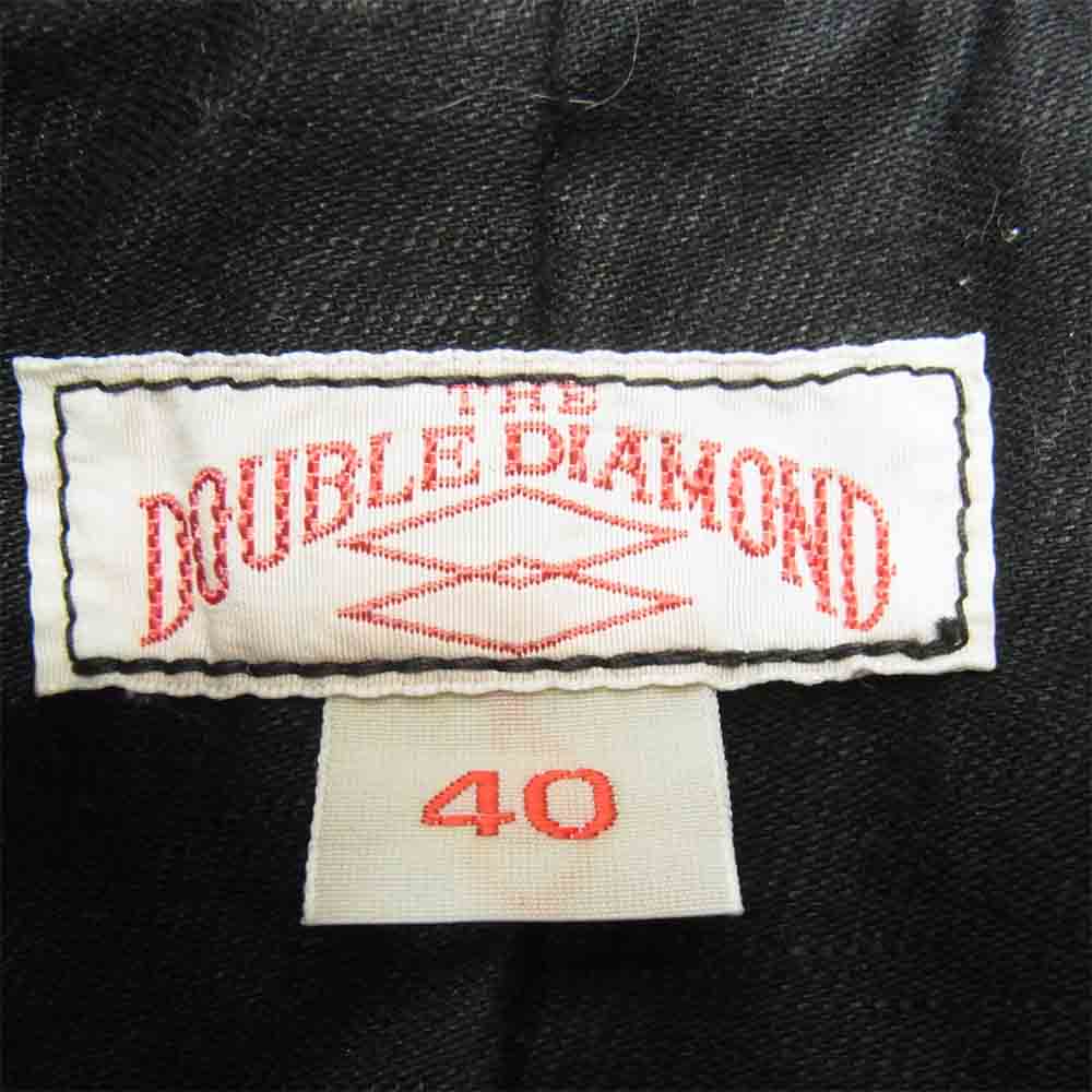 The REAL McCOY'S ザリアルマッコイズ DOUBLE DIAMOND ダブルダイヤモンド テーラードジャケット ブラック系 40【中古】
