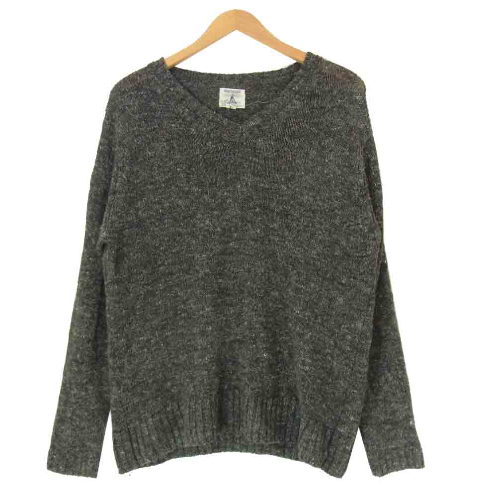ジョーマッコイ LIGHT HOUSE LINEN SUMMER KNIT SWEATER ライトハウス リネン サマー ニット セーター グレー系 L【中古】