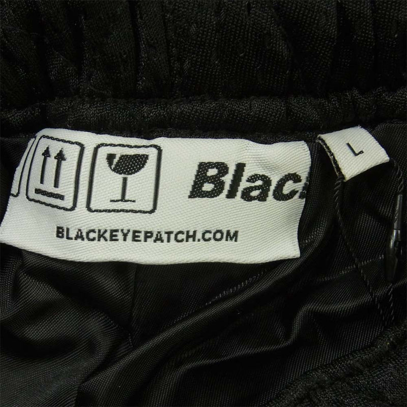 ブラックアイパッチ BEPPF20PA01 キルティング サイドライン パンツ ブラック系 L【新古品】【未使用】【中古】