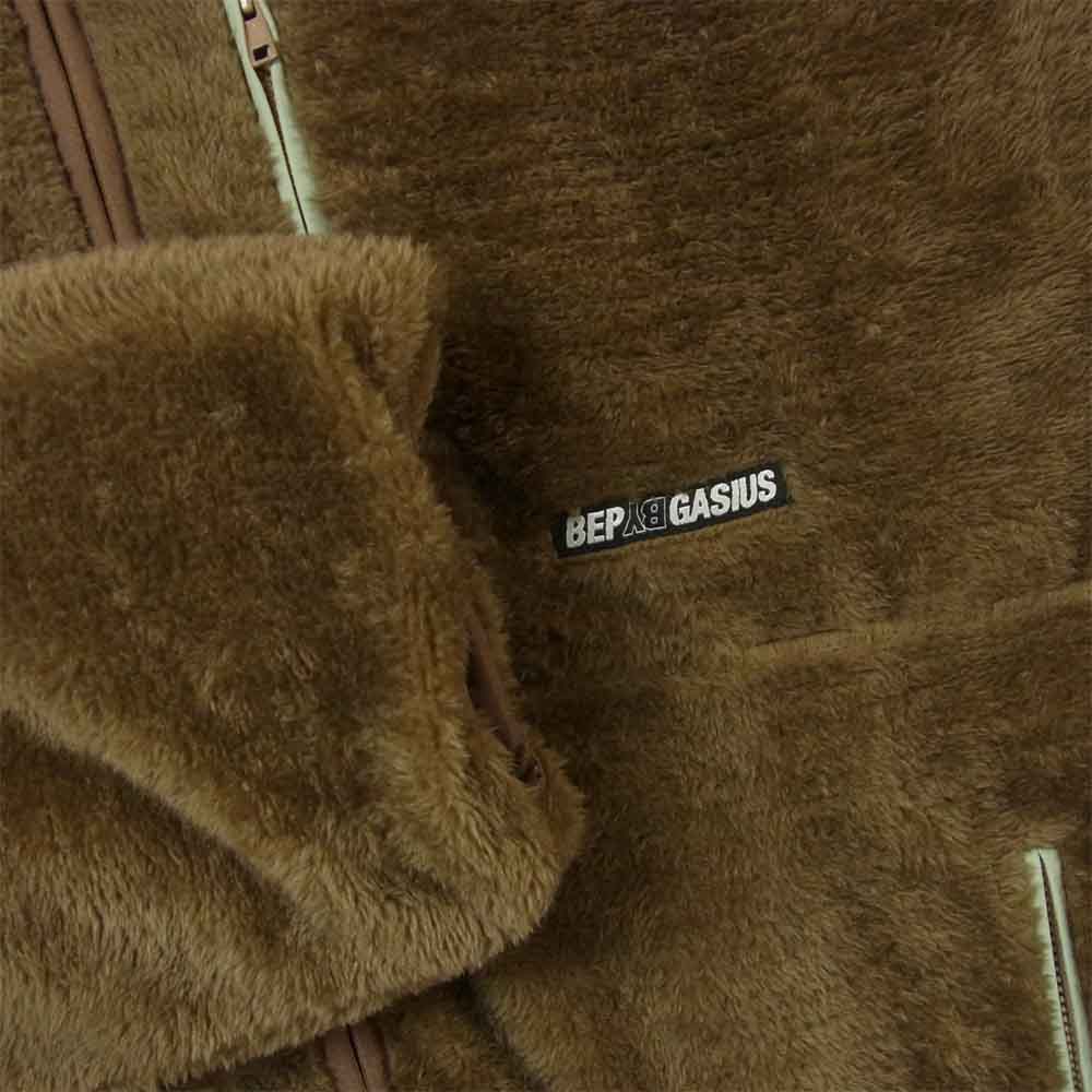 ブラックアイパッチ 21SS BEPSS210T04 FLEECE JACKET フリース ジャケット リバーシブル ブラウン系 M【新古品】【未使用】【中古】