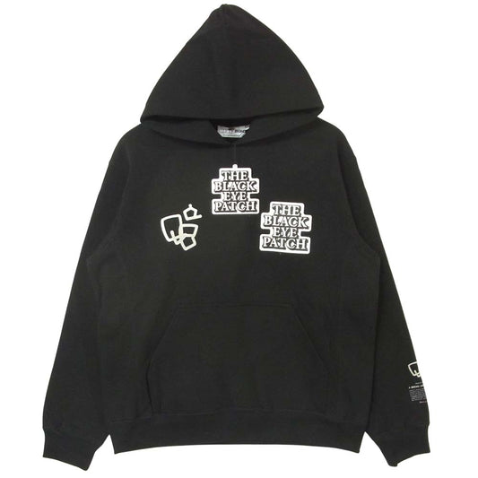 ブラックアイパッチ 21SS BEPSS21TP05 LOGO HOODED PARKA ロゴ フーデッド パーカー ブラック系 M【新古品】【未使用】【中古】