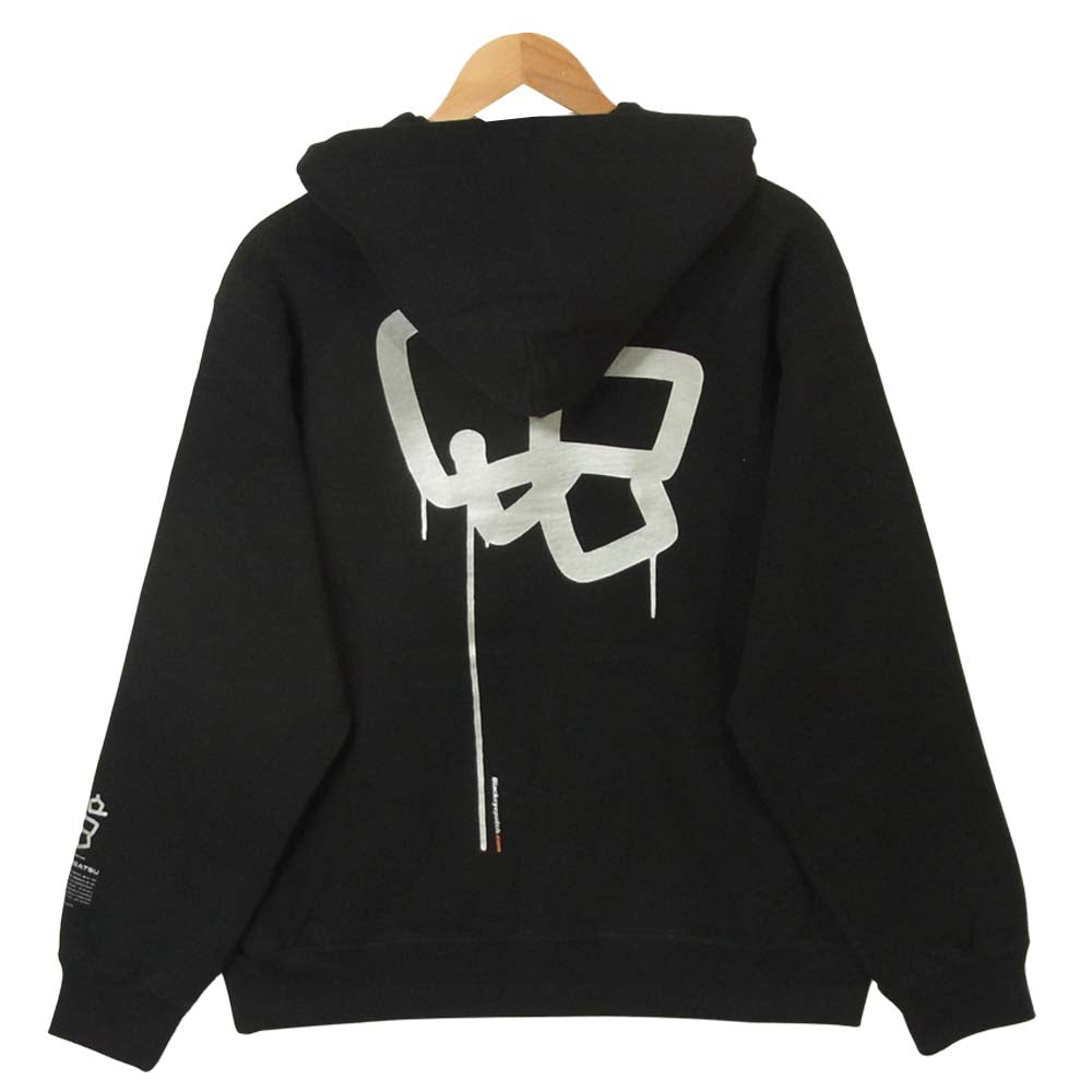 ブラックアイパッチ 21SS BEPSS21TP05 LOGO HOODED PARKA ロゴ フーデッド パーカー ブラック系 M【新古品】【未使用】【中古】