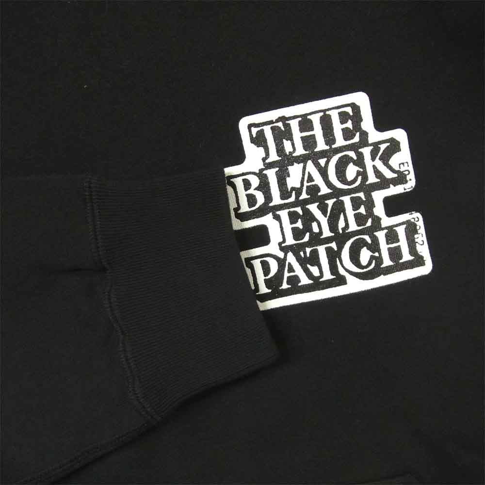 ブラックアイパッチ 21SS BEPSS21TP05 LOGO HOODED PARKA ロゴ フーデッド パーカー ブラック系 M【新古品】【未使用】【中古】