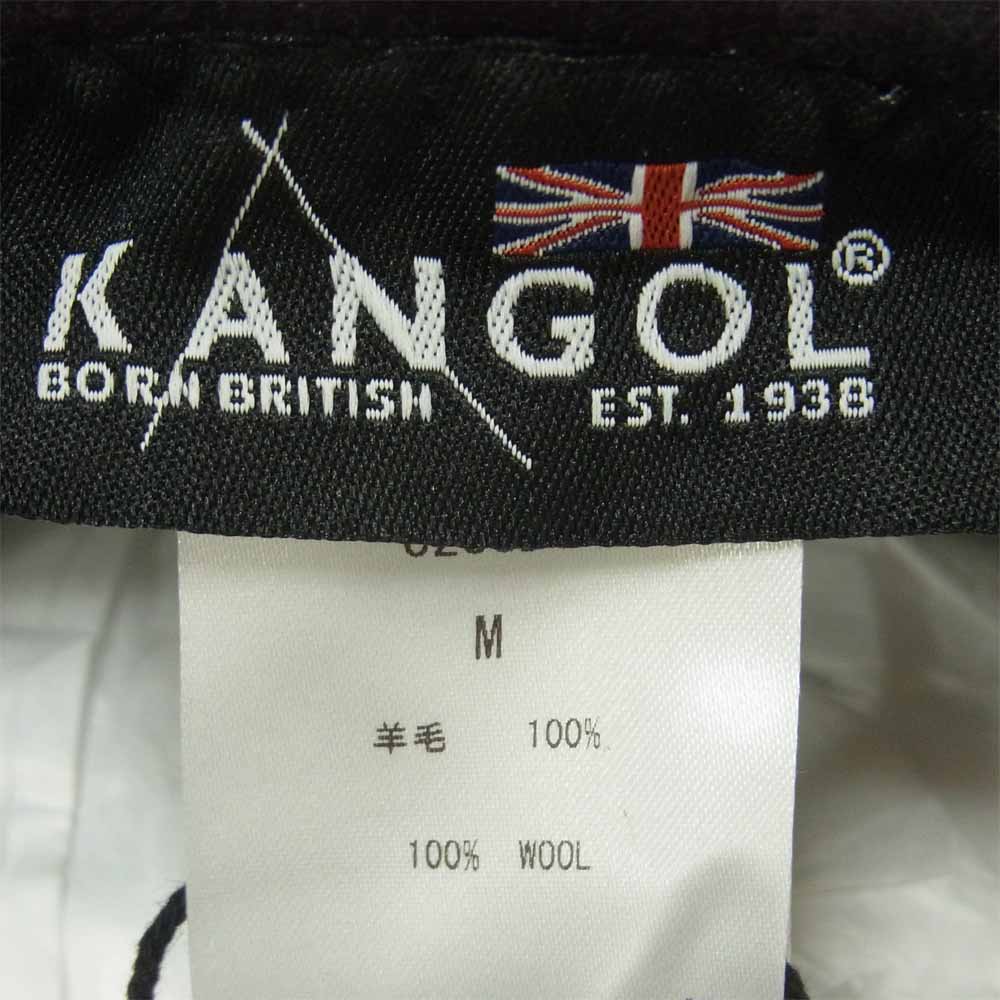 ブラックアイパッチ 20AW FW20EI03 カンゴール KANGOL HUNTING ハンチング 帽子 ブラック系 M【新古品】【未使用】【中古】