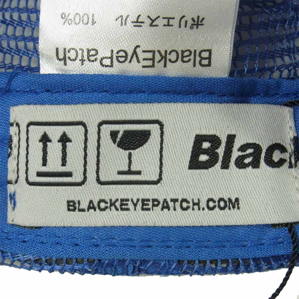 ブラックアイパッチ 20AW BEPFW20AC07 Housewrap Mesh Cap メッシュ キャップ ブルー系【新古品】【未使用】【中古】