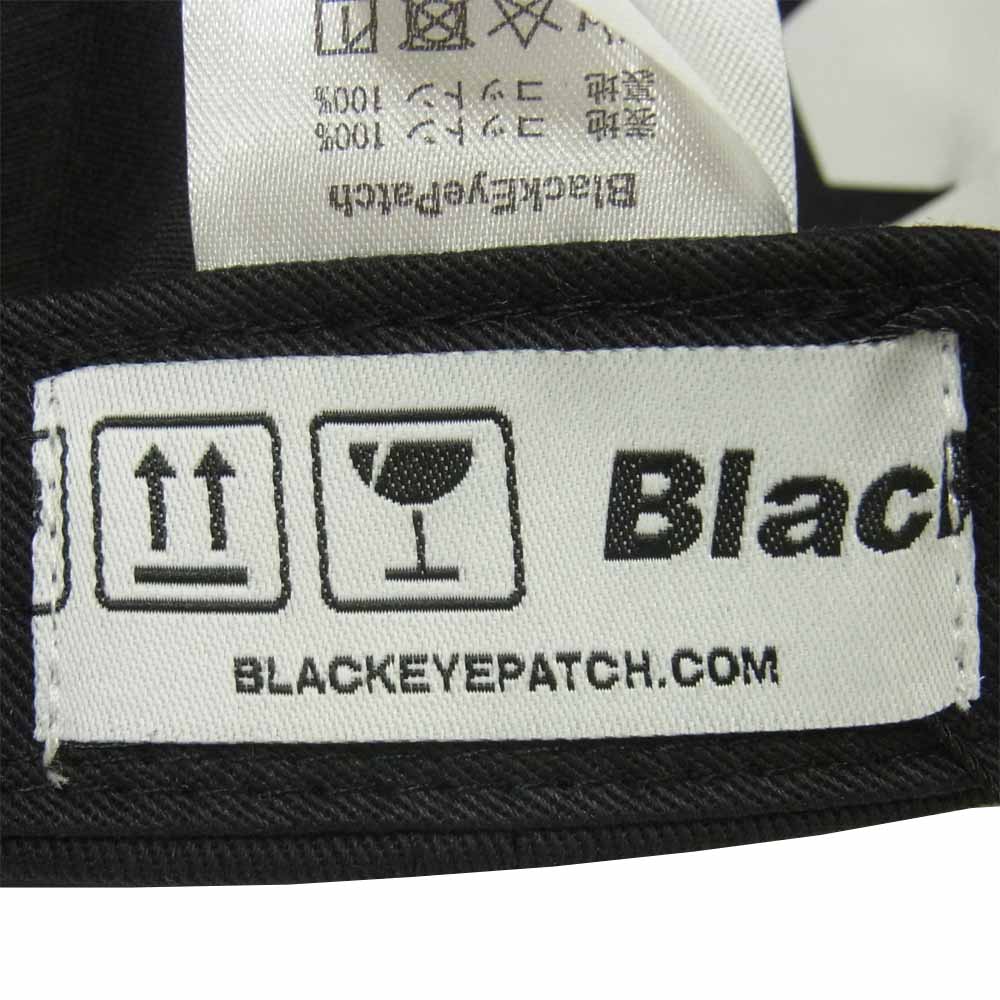 ブラックアイパッチ 20SS BEPSS20AC07 6PANEL BASEBALL CAP 6パネル ベースボール キャップ ブラック系【新古品】【未使用】【中古】