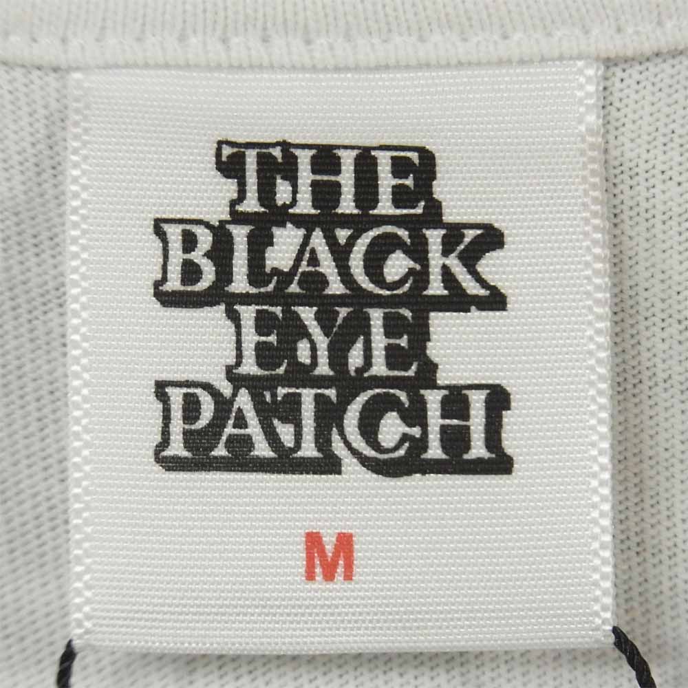 ブラックアイパッチ 20SS BEPSS20TE01 LABEL TEE ラベル 半袖 Tシャツ ホワイト系 M【新古品】【未使用】【中古】