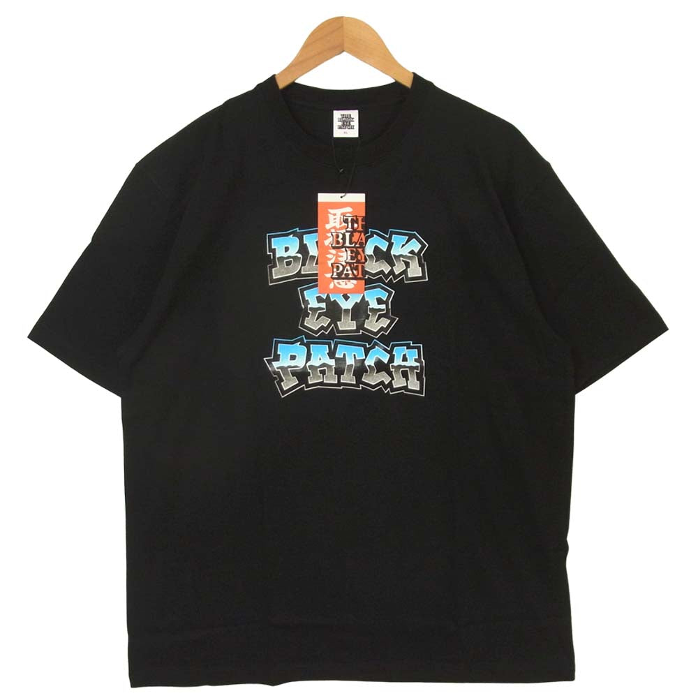 ブラックアイパッチ 20SS BEPSS20TE08 HOMEBOYZ TEE ホームボーイズ 半袖 Tシャツ ブラック系 XL【新古品】【未使用】【中古】
