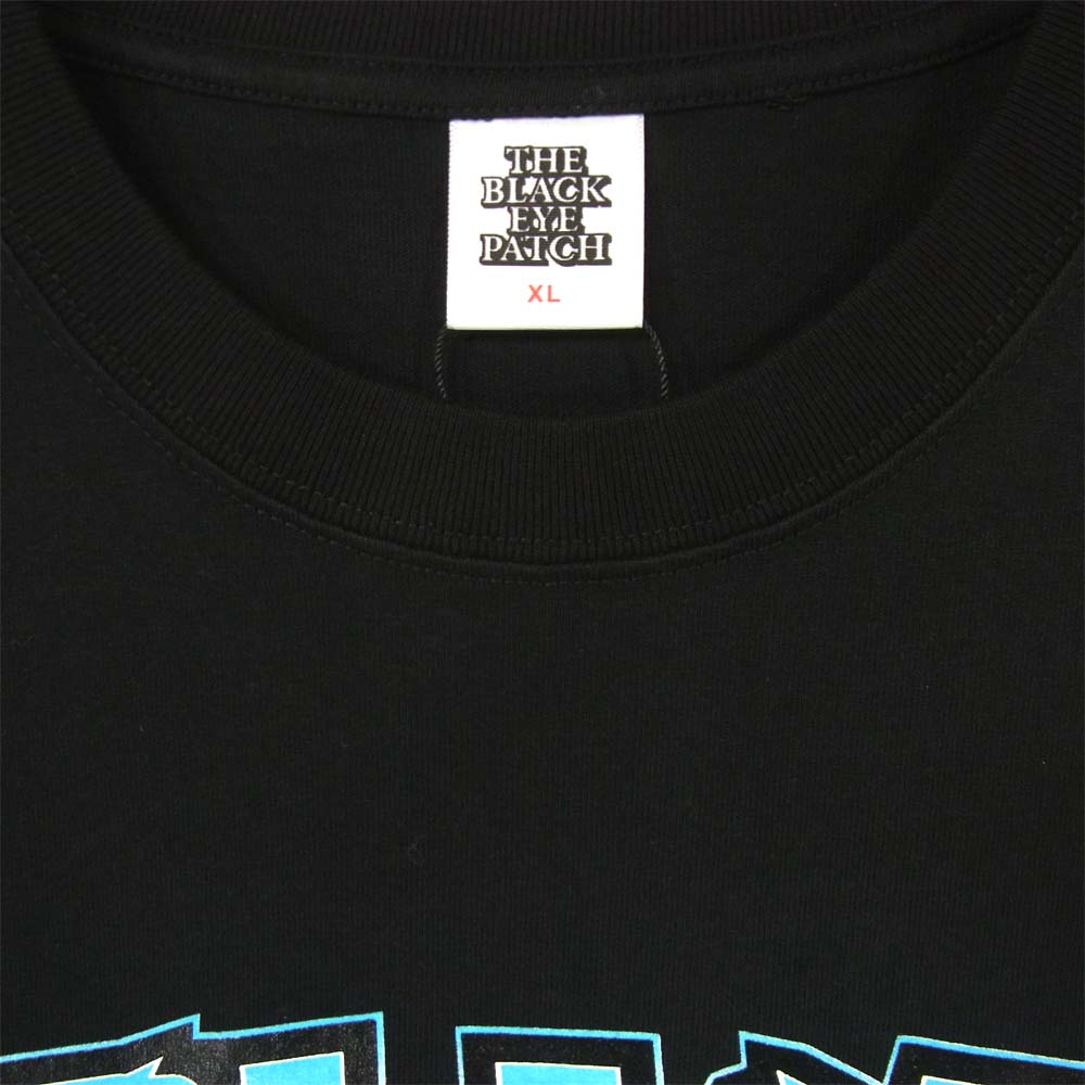 ブラックアイパッチ 20SS BEPSS20TE08 HOMEBOYZ TEE ホームボーイズ 半袖 Tシャツ ブラック系 XL【新古品】【未使用】【中古】