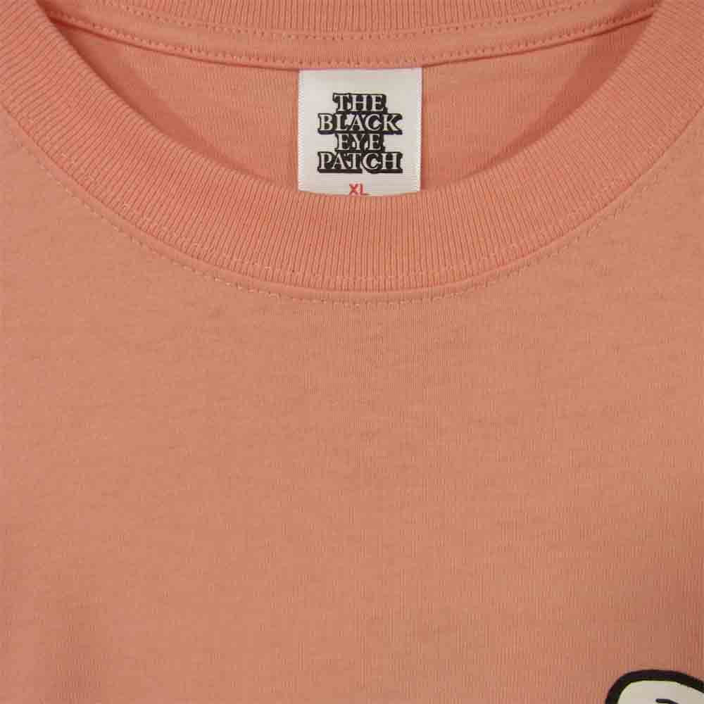 ブラックアイパッチ 21SS BEPSS21TE03 GARIUS PIRATE L/S TEE 長袖 Tシャツ ピンク系 XL【新古品】【未使用】【中古】