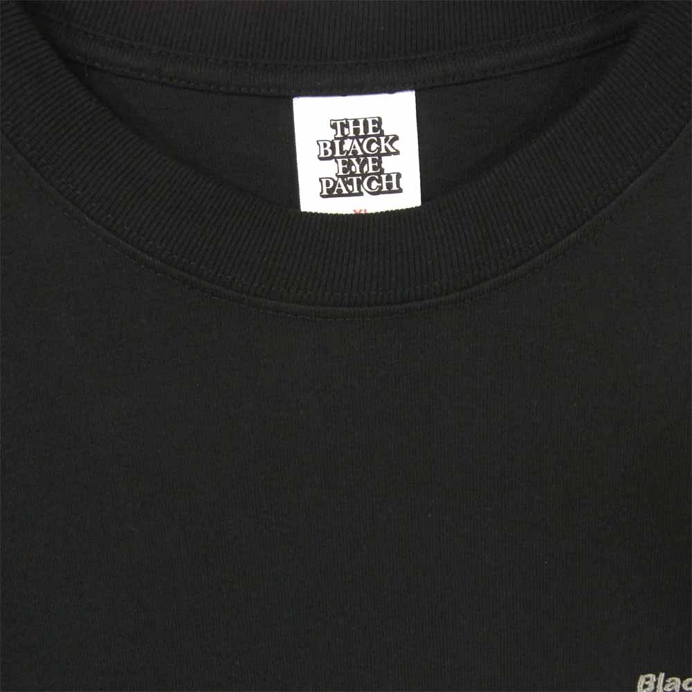 ブラックアイパッチ 21SS BEPSS21TE01 SECT UNO L/S TEE ロングスリーブ 長袖 Tシャツ ブラック系 XL【新古品】【未使用】【中古】