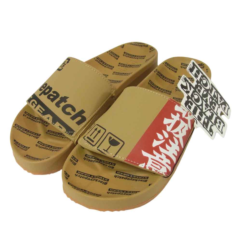 ブラックアイパッチ BEPS19AC08 DELIVERY SANDALS デリバリー サンダル ブラウン系 26cm【新古品】【未使用】【中古】