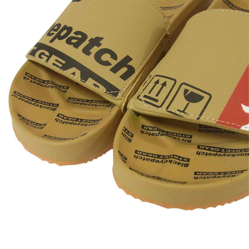 ブラックアイパッチ BEPS19AC08 DELIVERY SANDALS デリバリー サンダル ブラウン系 26cm【新古品】【未使用】【中古】