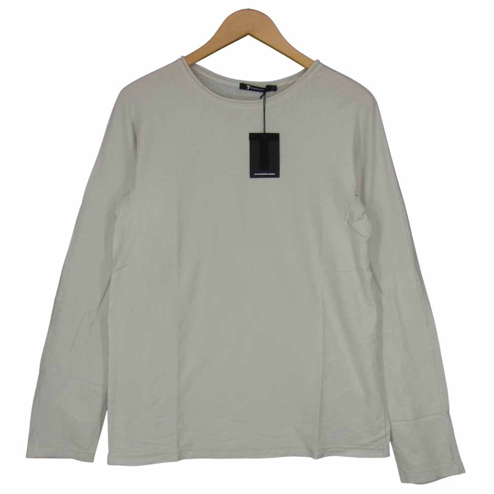 Alexander Wang アレキサンダーワン 500308S12 カットオフ ロングスリーブ カットソー オフホワイト系 XS【新古品】【未使用】【中古】