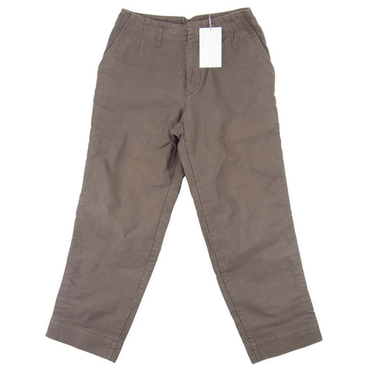 kolor カラー 12 12WCM-P13110 シャンカモールスキン パッカリング パンツ ブラウン系 1【中古】