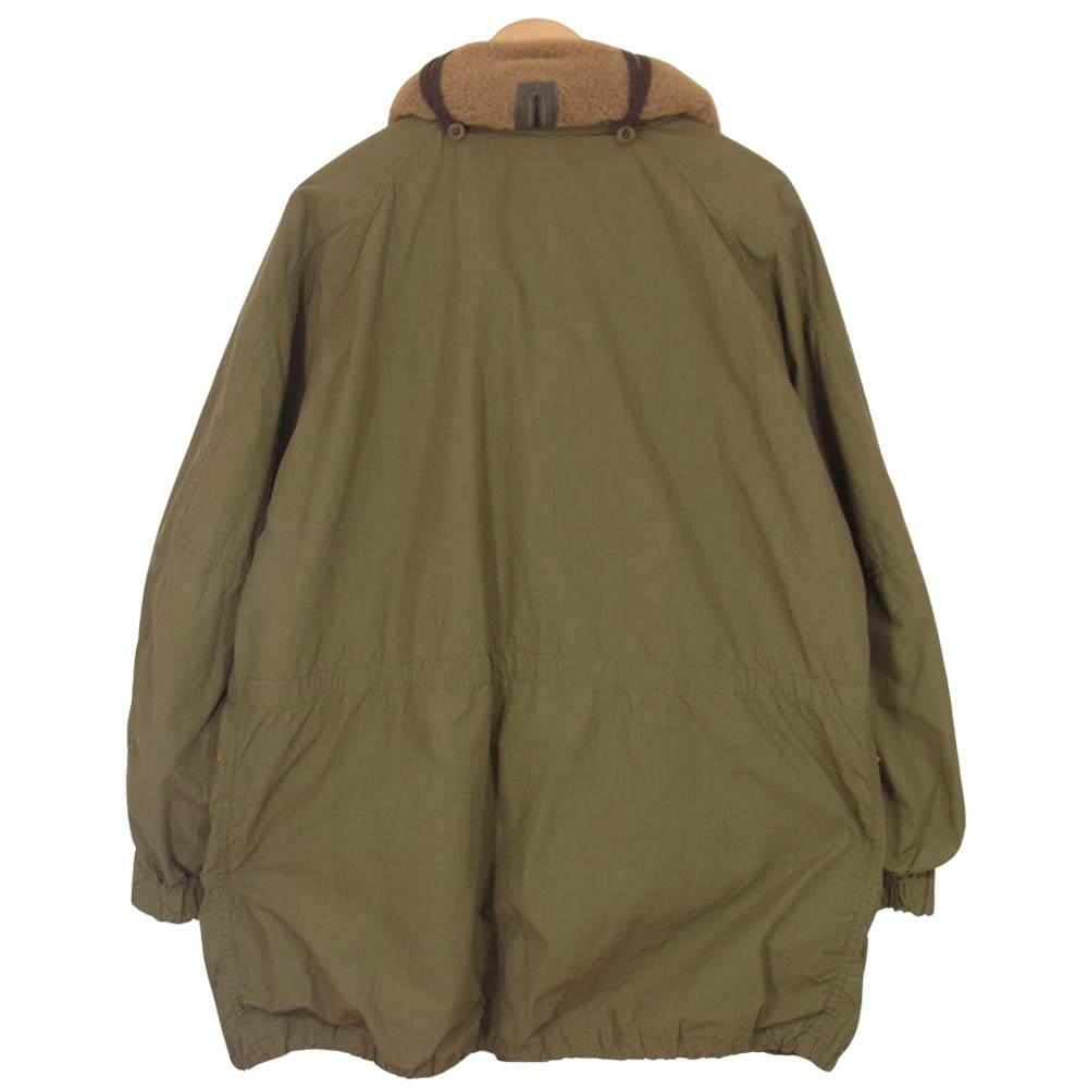 kolor カラー 15AW 15WCM-C07106 ウールライナー付き モッズコート  カーキ系 1【美品】【中古】