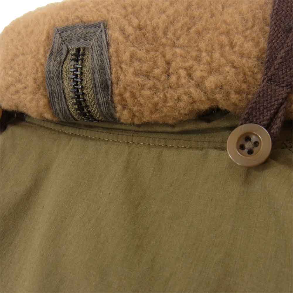 kolor カラー 15AW 15WCM-C07106 ウールライナー付き モッズコート  カーキ系 1【美品】【中古】