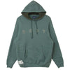 DESCENDANT ディセンダント 20AW 202ATDS-CSM30 BARKLEY HOODED SWEATSH フーディー パーカー グレイッシュブルー系 2【中古】