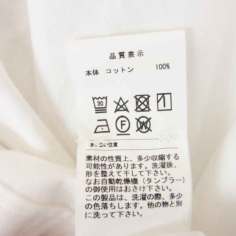 DESCENDANT ディセンダント 21SS 211TQDS-SHM02 LB BD SHIRT シャツ オフホワイト系 2【中古】