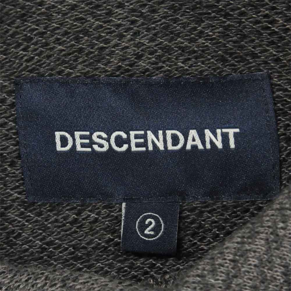 DESCENDANT ディセンダント 21SS 211ATDS-CSM29 BAJA HOODED LS フーディー パーカー グレー系 2【中古】