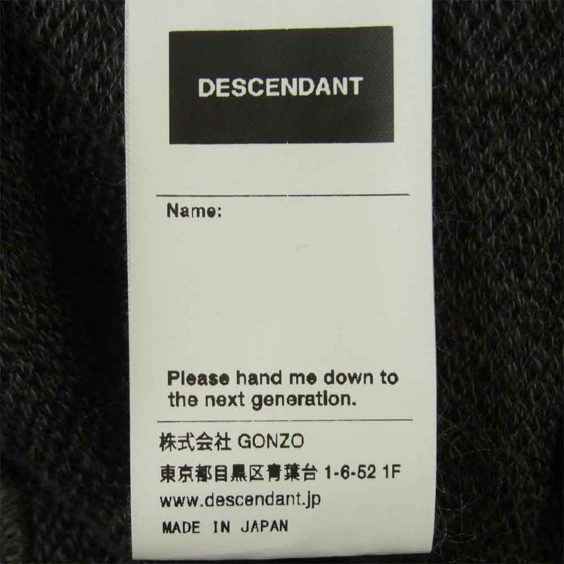 DESCENDANT ディセンダント 21SS 211ATDS-CSM29 BAJA HOODED LS